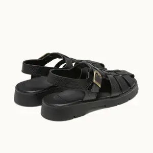 Vegetable Tanned Leather Sandals Kleman Babord GG image-3