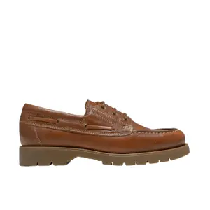 Leather boat shoes Kleman Embruns Oak