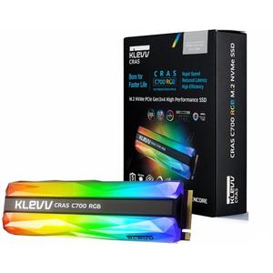 Disque dur SSD - NVMe M.2 Type 2280 Klevv Cras C700 RGB 240Go