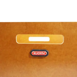 Přední kovový košík na cargo dřevo s montáží korblip na nosič platformu Klickfix image-3