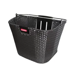 Panier de vélo avant tressé sans adaptateur Klickfix image-0