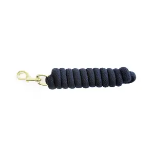 Longe équitation en coton tressé en double corde KM Elite image-0