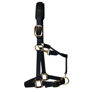 Luxury nylon halter for horse KM Elite image-0