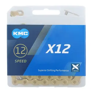 Αλυσίδα με γρήγορη σύνδεση KMC X12 TI-N 12 vitesse image-1