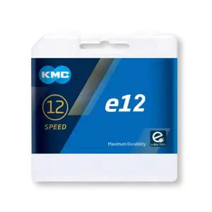Chaîne KMC E12 EPT 130 maillons MissingLink (x25)