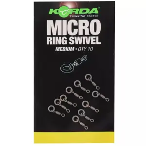 Σαμπρέλα καλαμαριού Korda Micro Rig Ring Swivel Large (x10) image-1