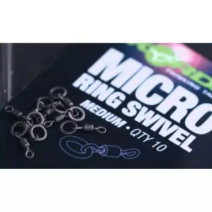 Σαμπρέλα καλαμαριού Korda Micro Rig Ring Swivel Large (x10) image-2