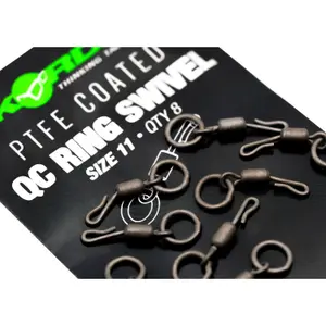 Κλιπς Korda PTFE QC Ring Swivel (8pcs) image-5