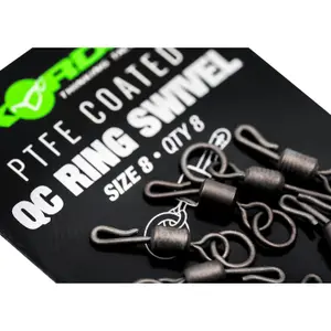 Κλιπς Korda PTFE QC Ring Swivel (8pcs) image-4