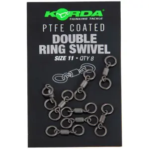 Διπλής δακτυλίου καμπάνα Korda PTFE Swivel T11 (8pcs) (x8) image-2