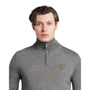Pullover Lyle & Scott Core 1/4 Zip Merino Mix image-4