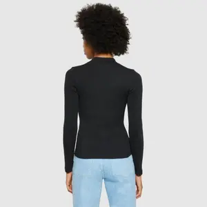 Women's stand-up collar sweater KnowledgeCotton Apparel image-3