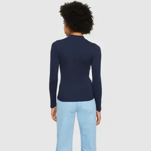 Women's stand-up collar sweater KnowledgeCotton Apparel image-3