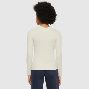 Γυναικείο πουλόβερ με υψηλό λαιμό KnowledgeCotton Apparel image-3
