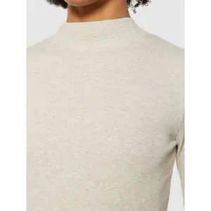 Γυναικείο πουλόβερ με υψηλό λαιμό KnowledgeCotton Apparel image-4