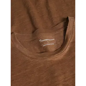 T-Shirt aus Leinen KnowledgeCotton Apparel image-2