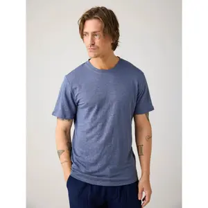 T-Shirt aus Leinen KnowledgeCotton Apparel image-3