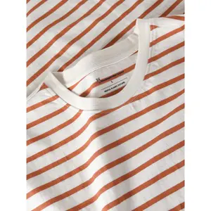 T-shirt KnowledgeCotton Apparel Loose Striped image-5