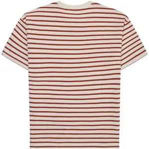 T-shirt KnowledgeCotton Apparel Loose Striped image-2