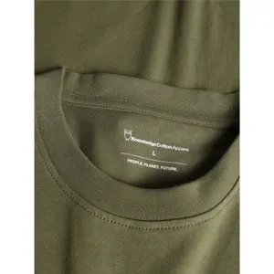 Camiseta de algodón grueso KnowledgeCotton Apparel Regular - GOTS/Vegan image-2