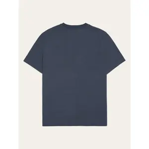 T-shirt z grubego bawełnianego materiału KnowledgeCotton Apparel Regular - GOTS/Vegan image-1