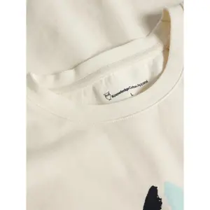 T-shirt z grubego bawełnianego materiału KnowledgeCotton Apparel Regular - GOTS/Vegan image-2