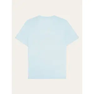 Nyomtatott póló KnowledgeCotton Apparel Regular Single Jersey seagrass owl - GOTS/Vegan image-1