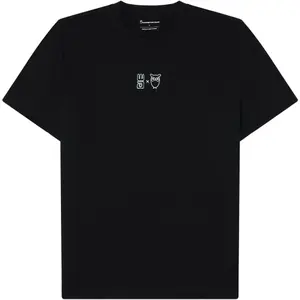 Printed T-shirt KnowledgeCotton Apparel Gots Vegan image-0