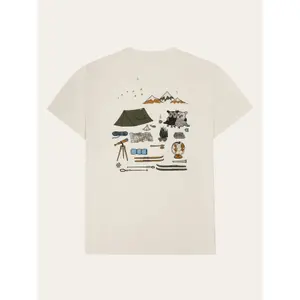 T-Shirt mit Druck auf dem Rücken KnowledgeCotton Apparel GOTS image-1