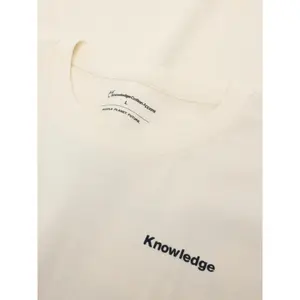 Camiseta de algodón con estampado KnowledgeCotton Apparel image-3