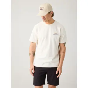 T-shirt med tryk økologisk bomuld KnowledgeCotton Apparel image-3