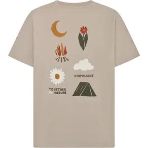 Printed T-shirt on the back KnowledgeCotton Apparel image-1