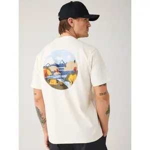 Classic T-Shirt Printed on the Back KnowledgeCotton Apparel image-4