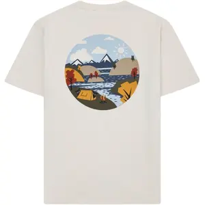 Classic T-Shirt Printed on the Back KnowledgeCotton Apparel image-3