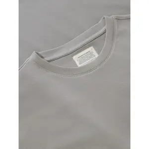 Printed T-shirt with Logo on the Back KnowledgeCotton Apparel image-2