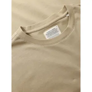 Printed T-shirt with Logo on the Back KnowledgeCotton Apparel image-2