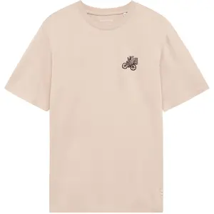 Organic Cotton Embroidered T-Shirt KnowledgeCotton Apparel image-0
