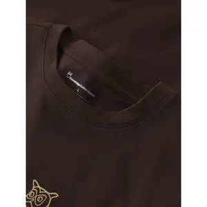 Printed Cotton T-shirt KnowledgeCotton Apparel image-2