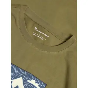 Organic Cotton Printed Front T-Shirt KnowledgeCotton Apparel image-2