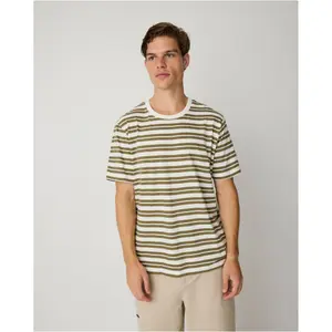 Striped T-shirt KnowledgeCotton Apparel image-3
