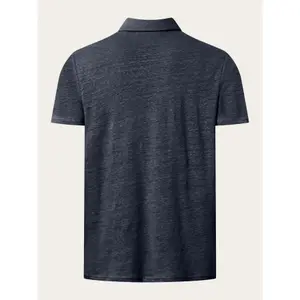 Polo de lino KnowledgeCotton Apparel image-1