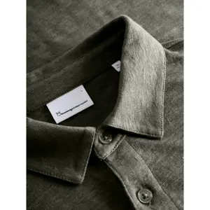Polo de lino KnowledgeCotton Apparel image-1