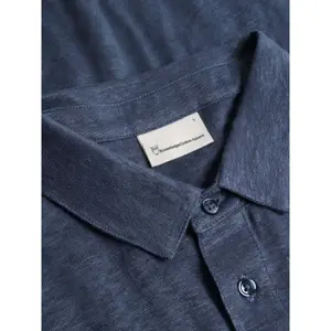 Polo de lino KnowledgeCotton Apparel image-2