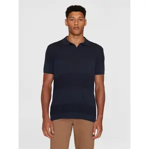 Mesh polo shirt KnowledgeCotton Apparel Gots Vegan image-1