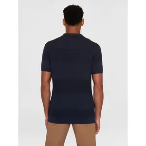 Mesh polo shirt KnowledgeCotton Apparel Gots Vegan image-3