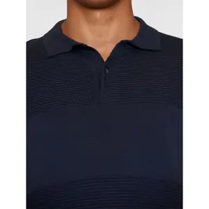 Mesh polo shirt KnowledgeCotton Apparel Gots Vegan image-4