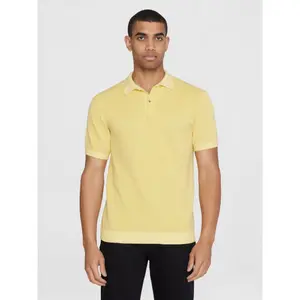 Mesh polo shirt KnowledgeCotton Apparel Gots Vegan image-1