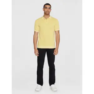 Mesh polo shirt KnowledgeCotton Apparel Gots Vegan image-2