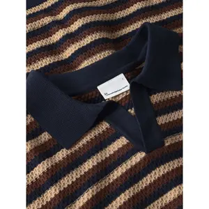 Striped polo shirt KnowledgeCotton Apparel image-1