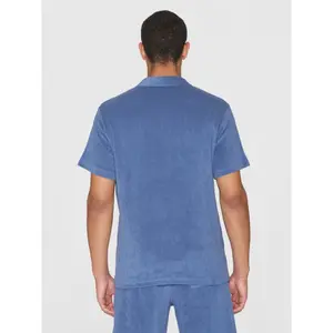 Polo Terry KnowledgeCotton Apparel Loose GOTS/Vegan image-3